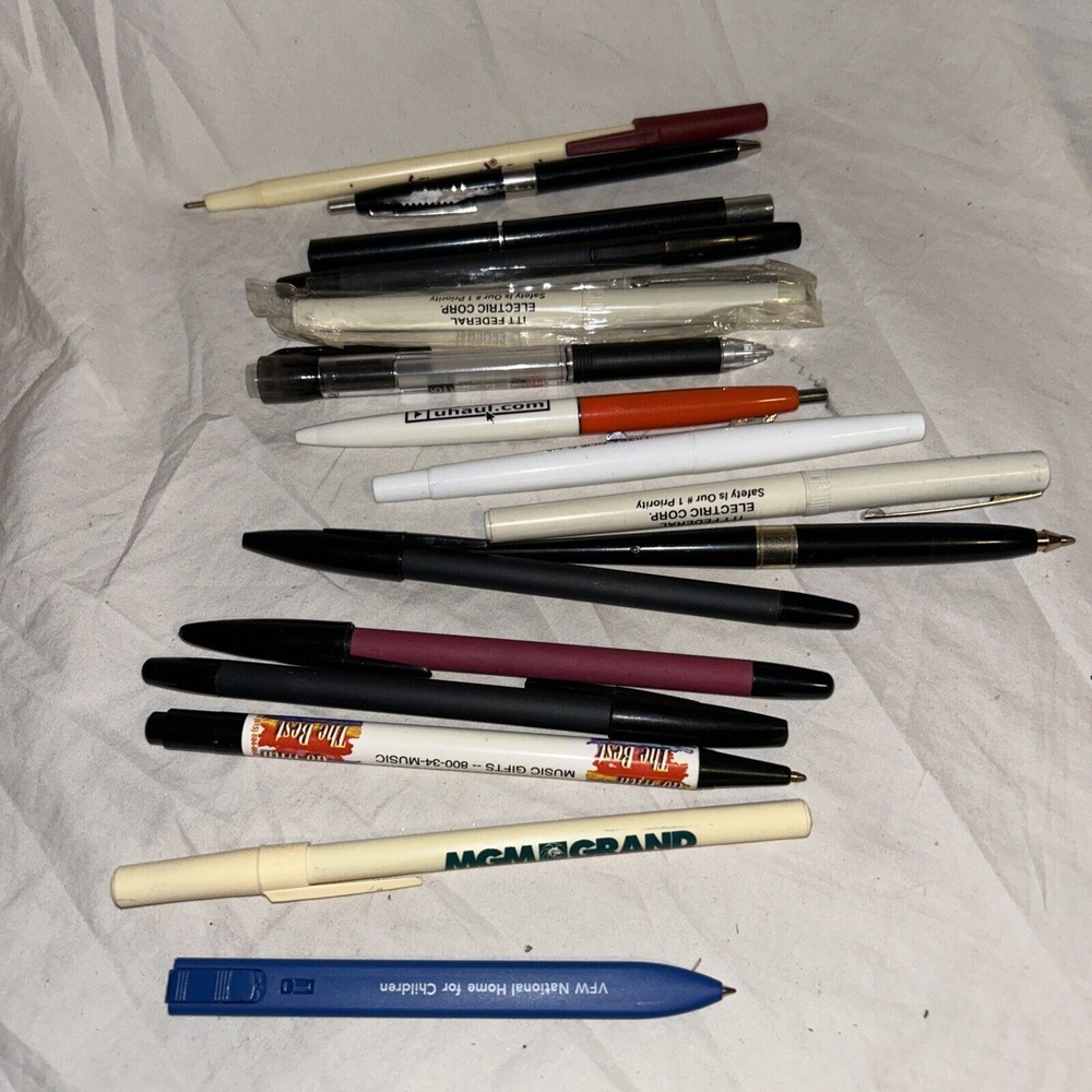 Vintage Pen Lot Skillcraft MGM Uhaul D4